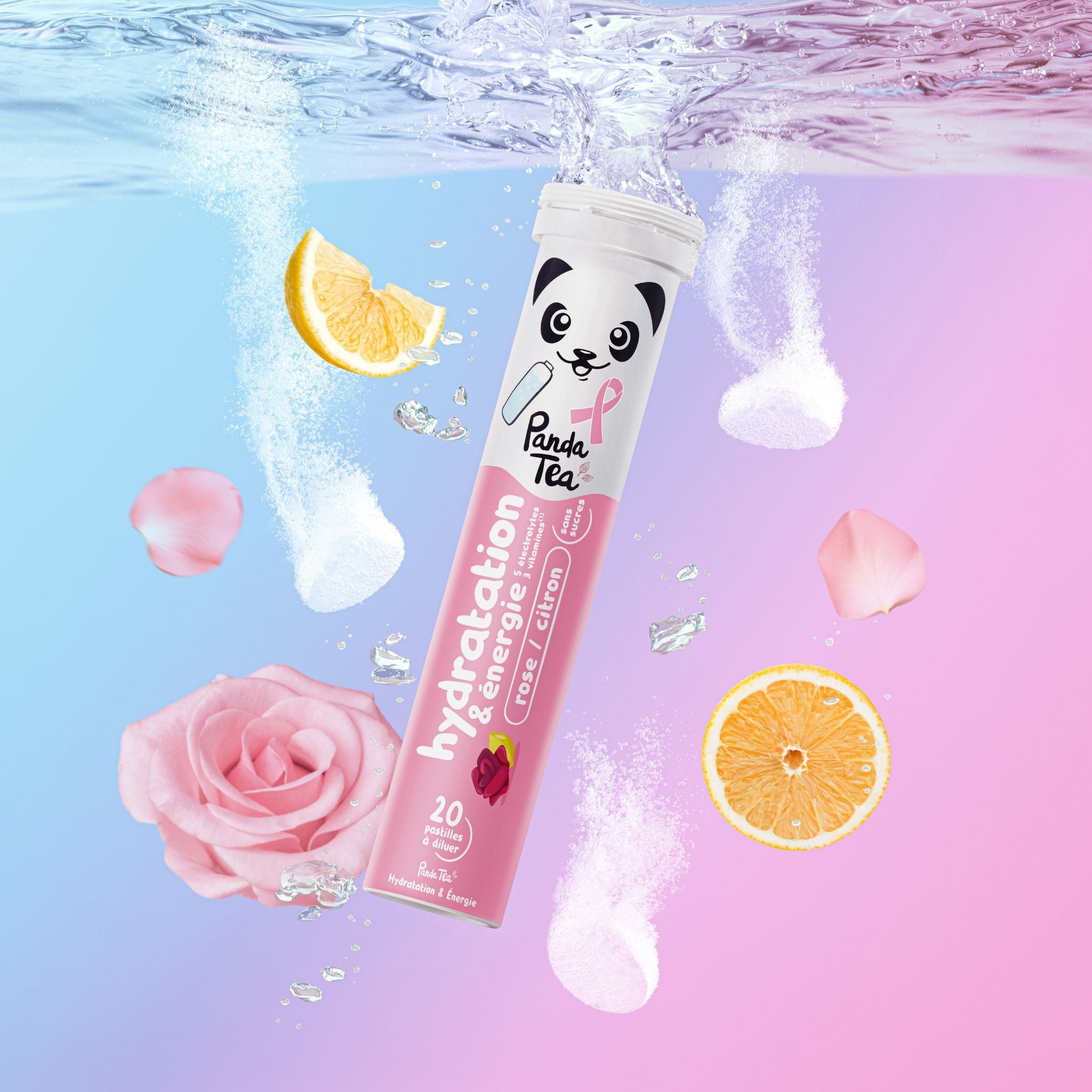Pastilles Hydratation & Énergie - Octobre Rose