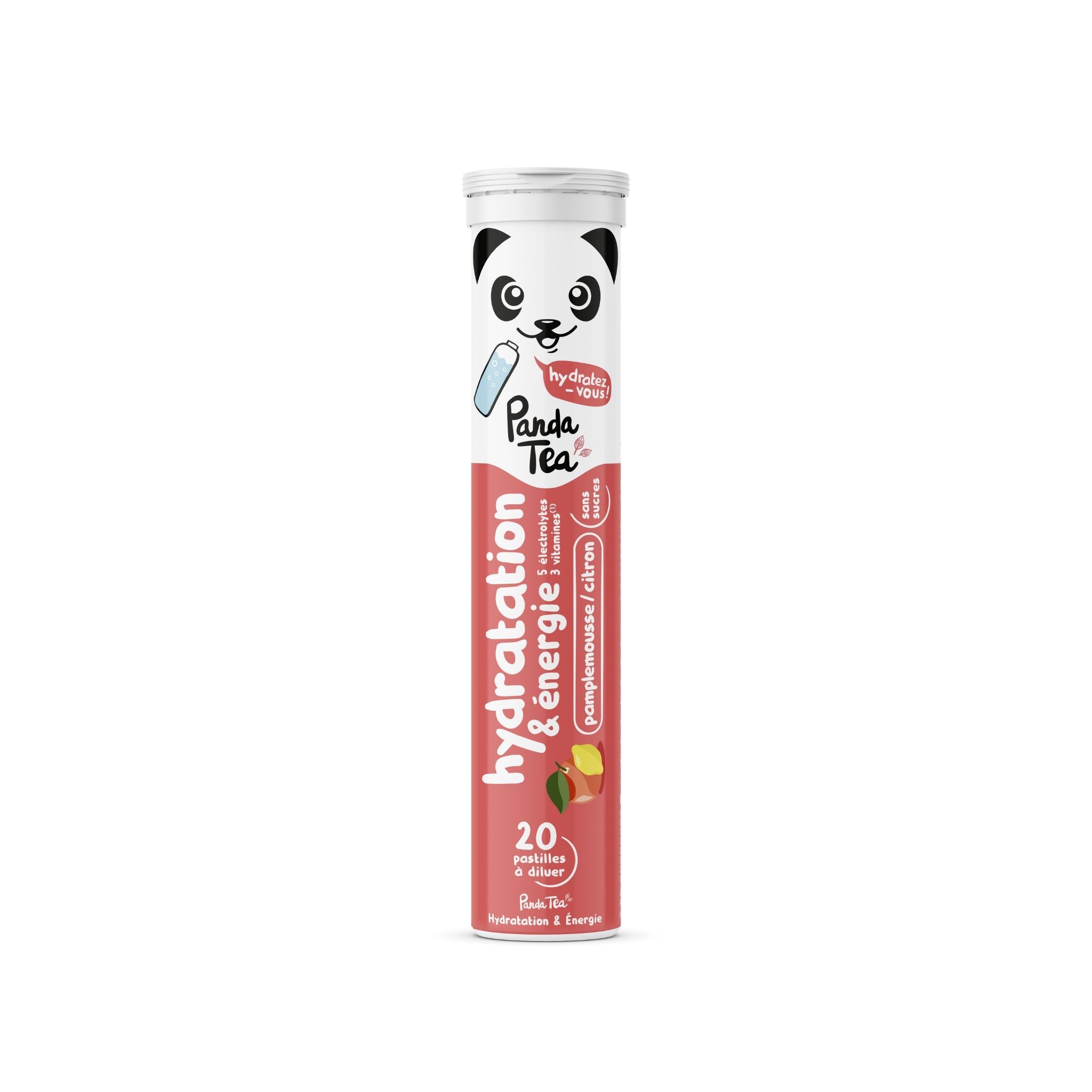 Pastilles Hydratation & Énergie - Pamplemousse-Citron