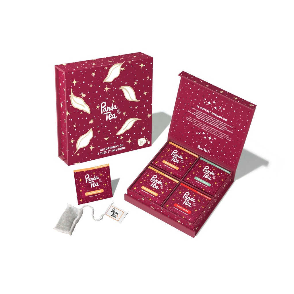 Coffret Enchan-Thé - Tisanes et Thés 20 sachets