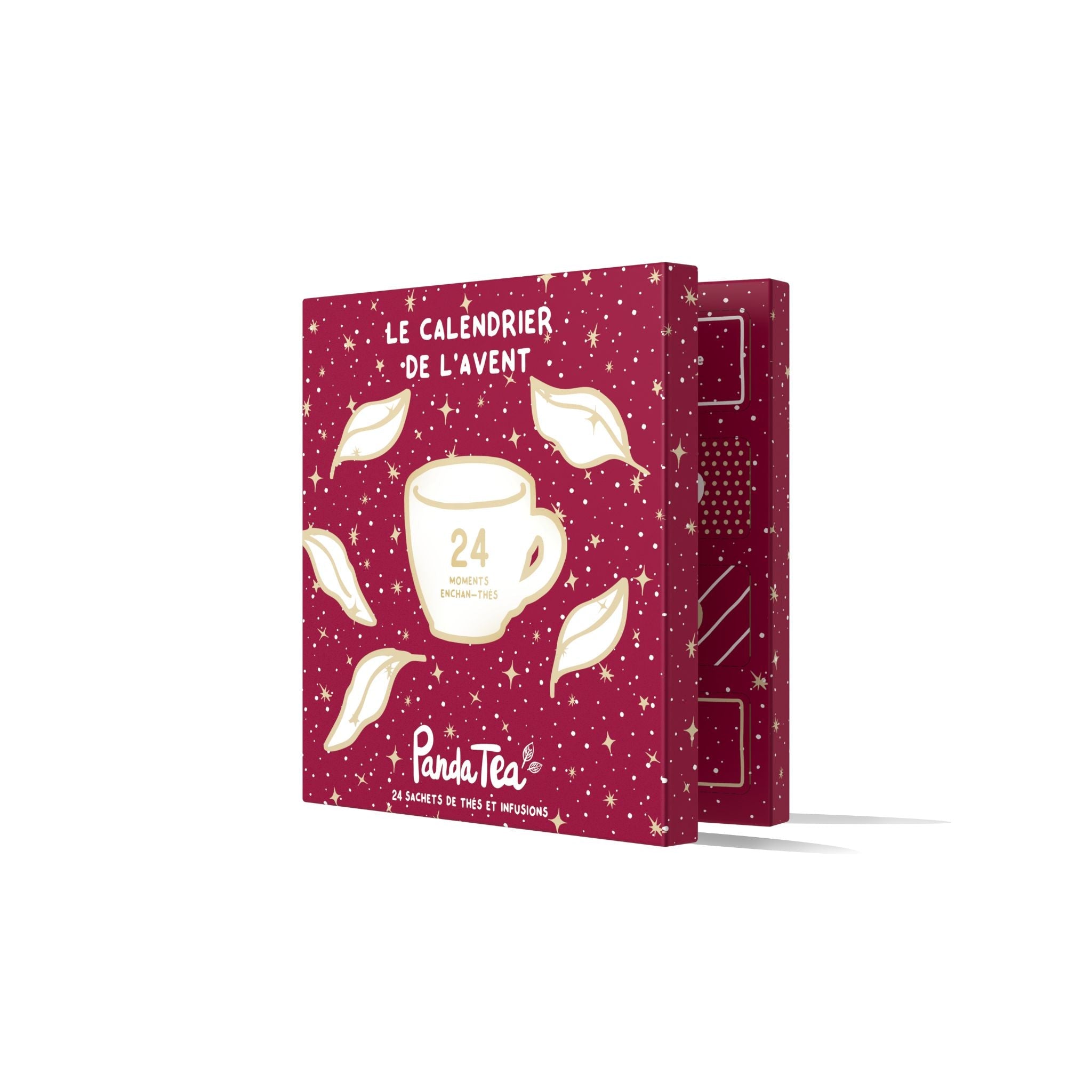 Calendrier de l'Avent, Coffret 20 Sachets & Roue Enchan-thé 36 sachets