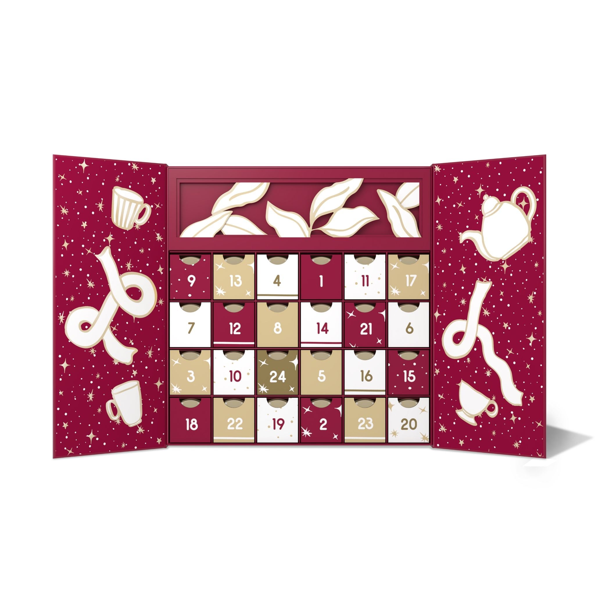 Calendrier de l'Avent Vrac - 24 Boites de Thés & Infusions