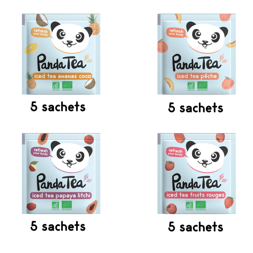 Coffret Iced Tea - 4 Infusions Glacées
