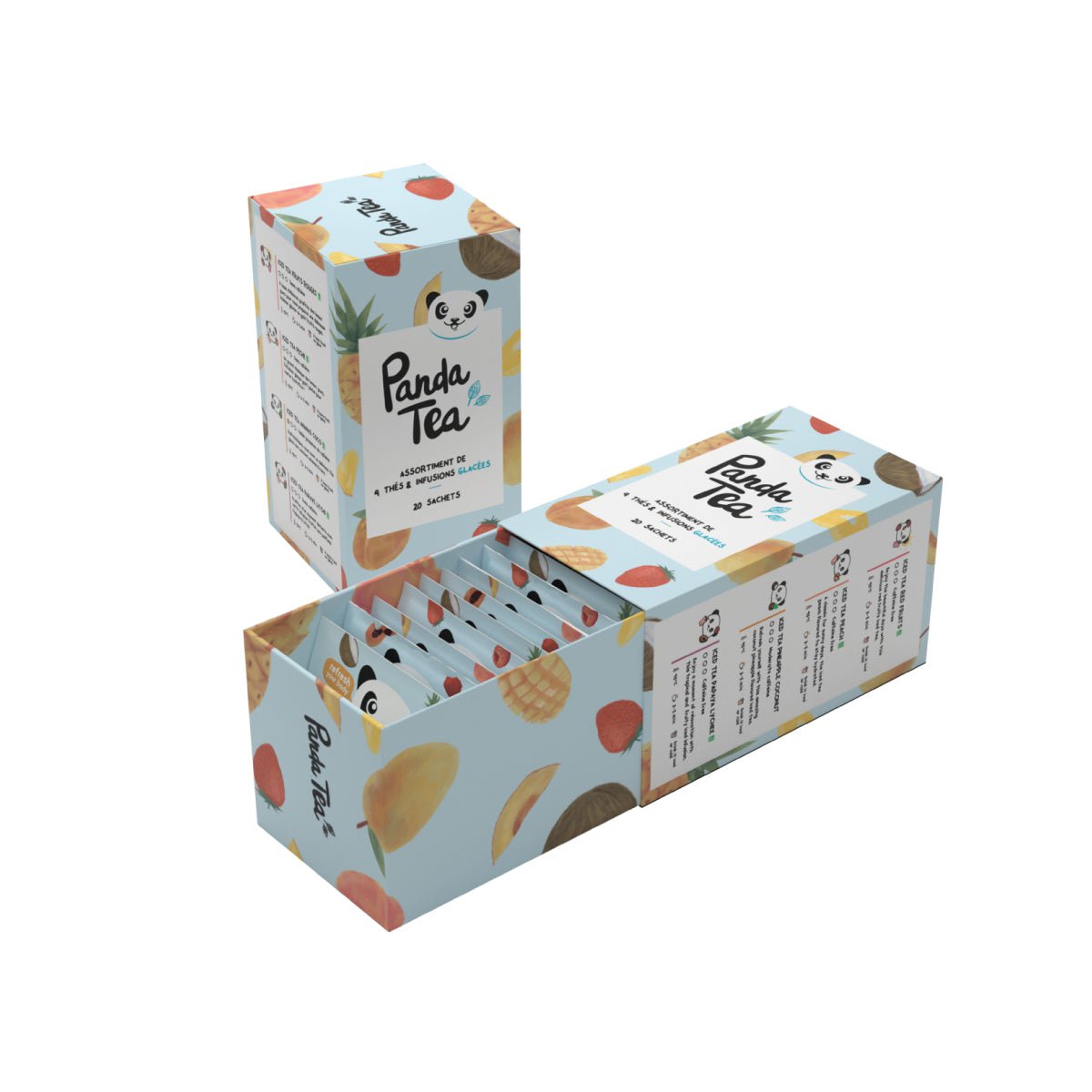 Coffret Iced Tea - 4 Infusions Glacées