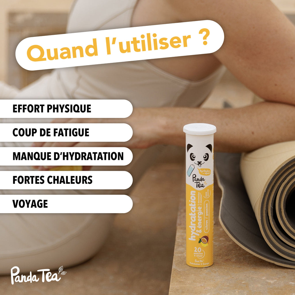 Pack Complet - Pastilles Hydratation & Énergie : Pêche, Menthe-Framboise, Citron-Passion et Hibiscus-Citron