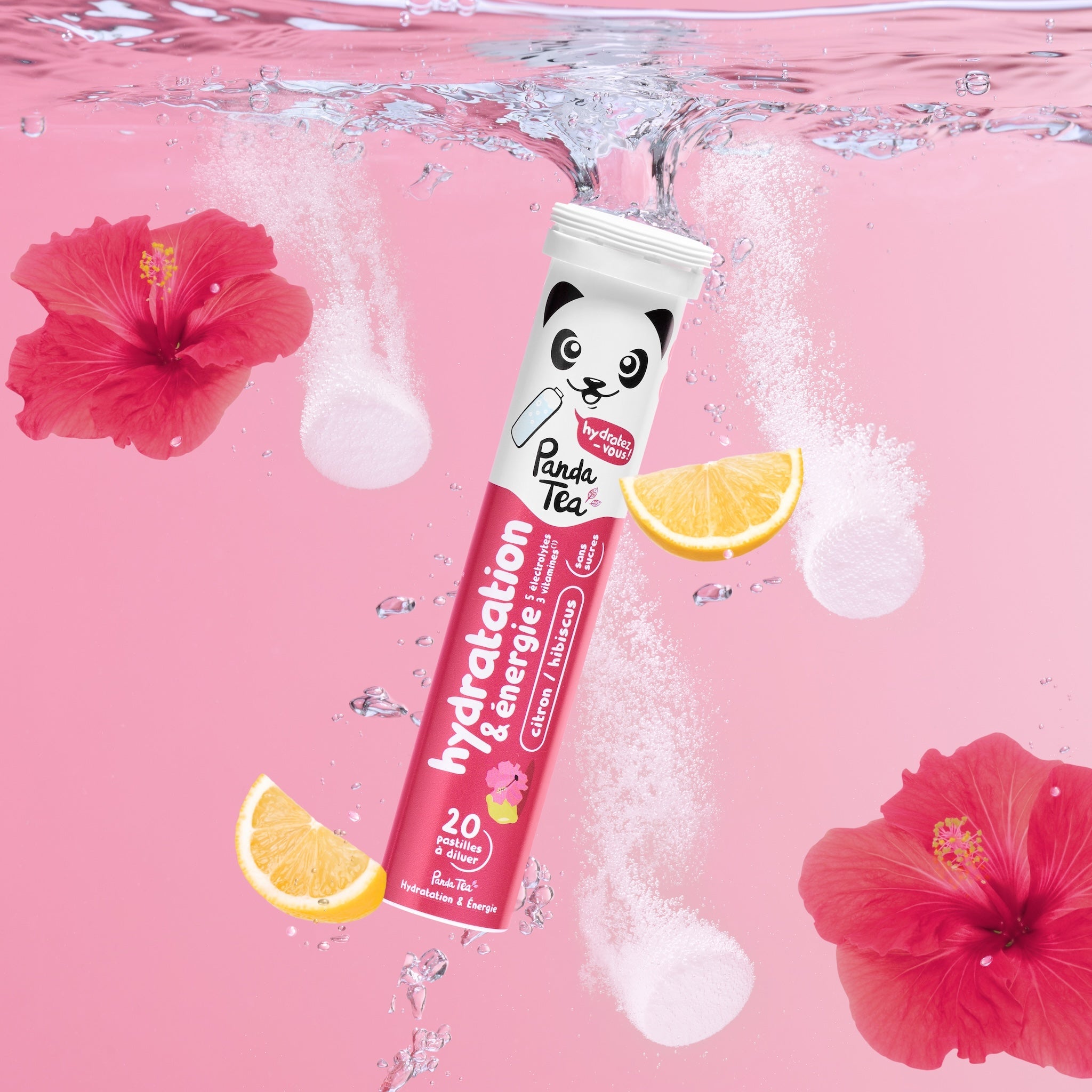 Pastilles d'Hydratation & Énergie