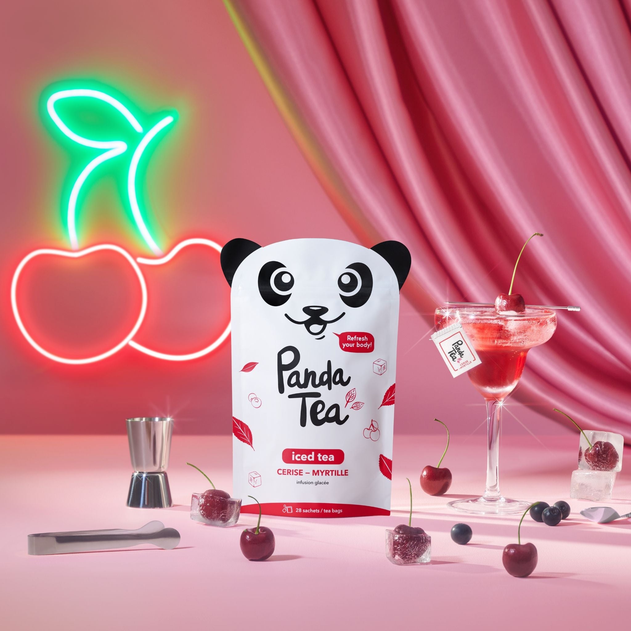 Duo Iced Tea detox - Yuzu & Cerise