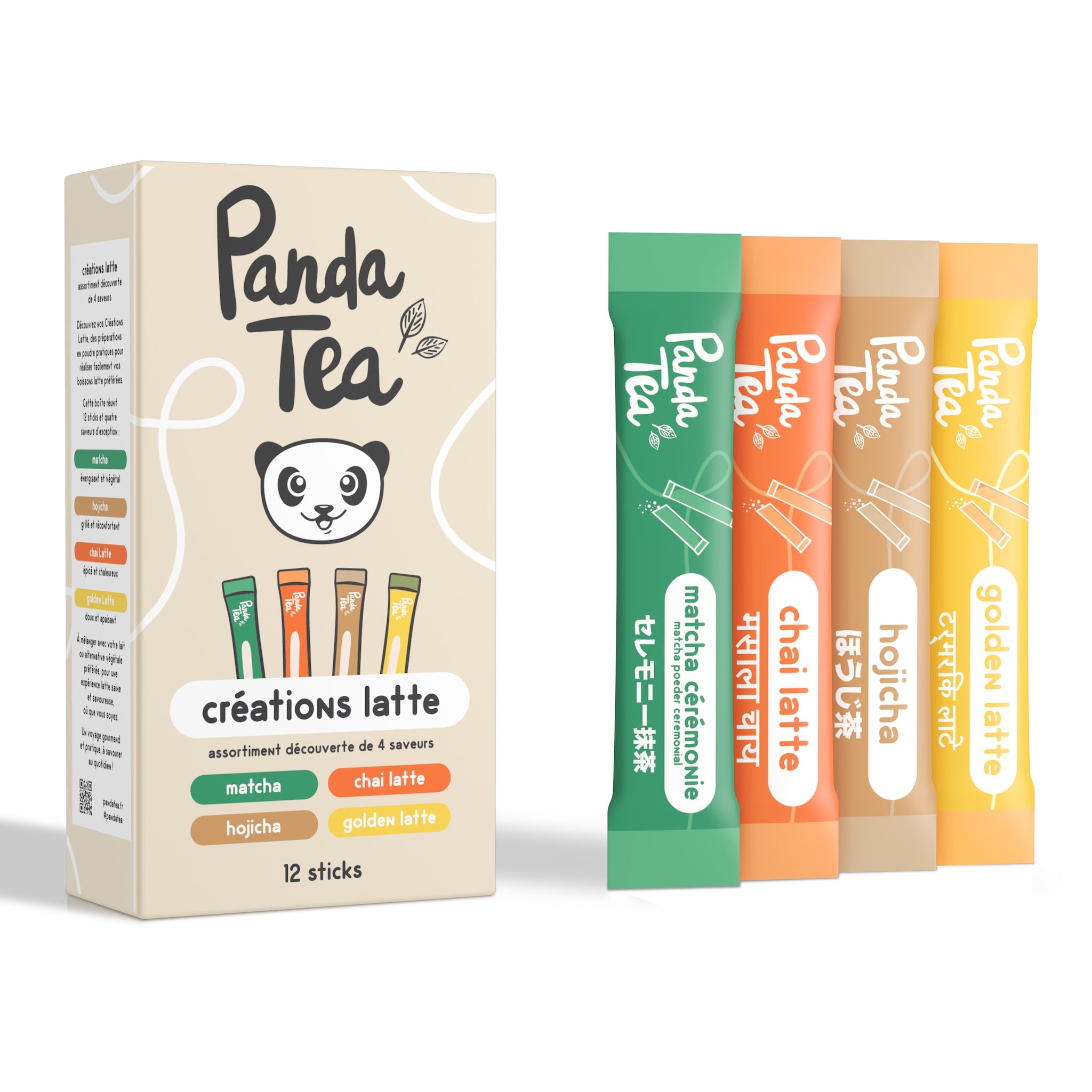 Créations latte - 12 sticks