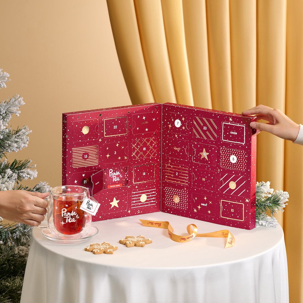 Calendrier de l'avent, Roue enchan-thé 36 sachets, Coffret 20 sachets & Thé de Noël