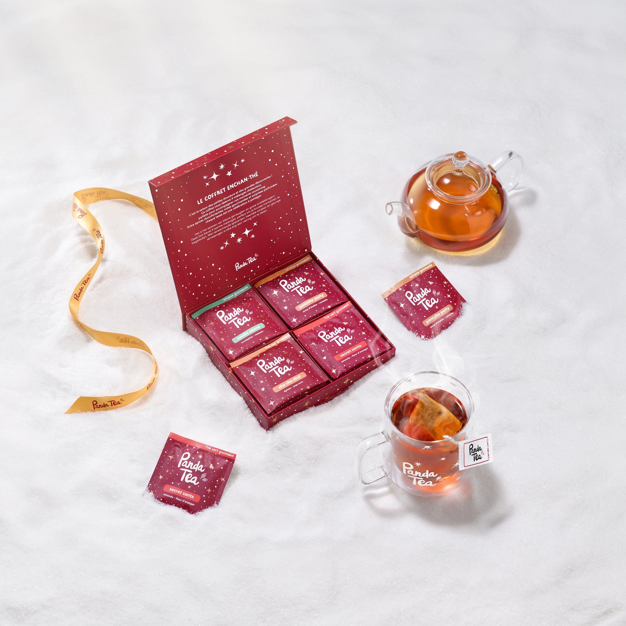 Calendrier de l'Avent, Coffret 20 Sachets & Roue Enchan-thé 36 sachets