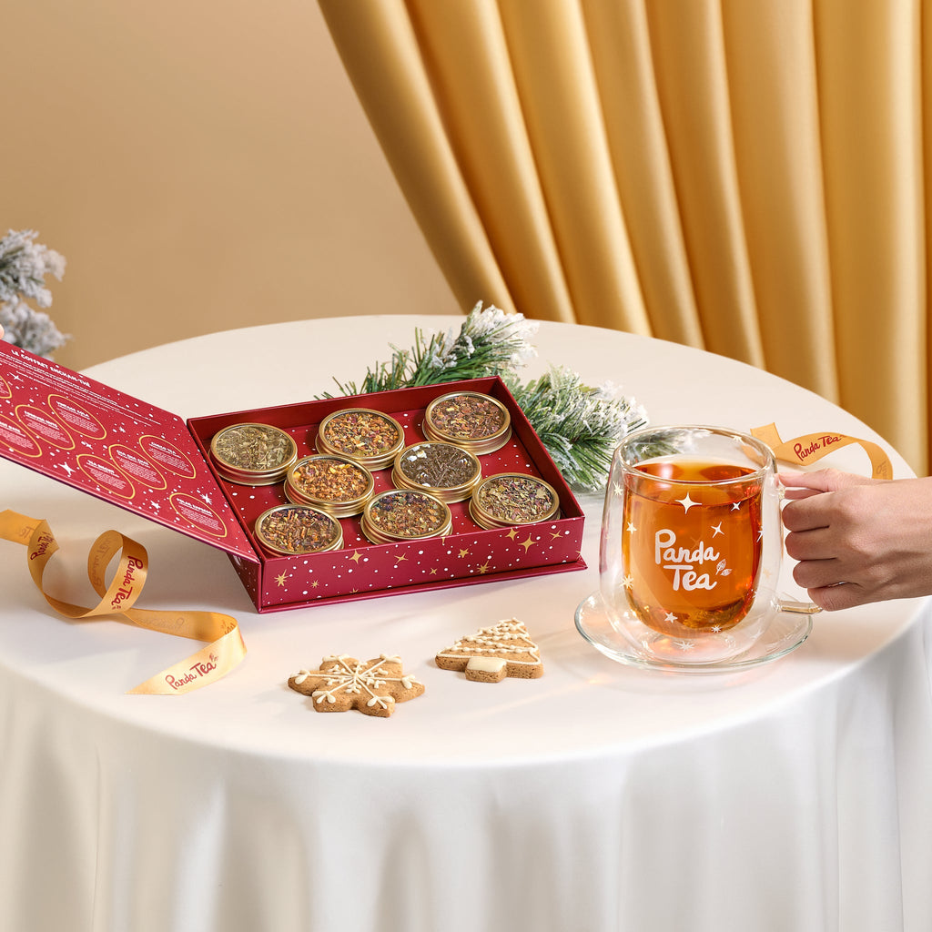 Coffret Enchan-thé - 8 boites de thés et infusions en vrac