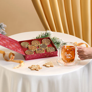 Coffret Enchan-thé - 8 boites de thés et infusions en vrac