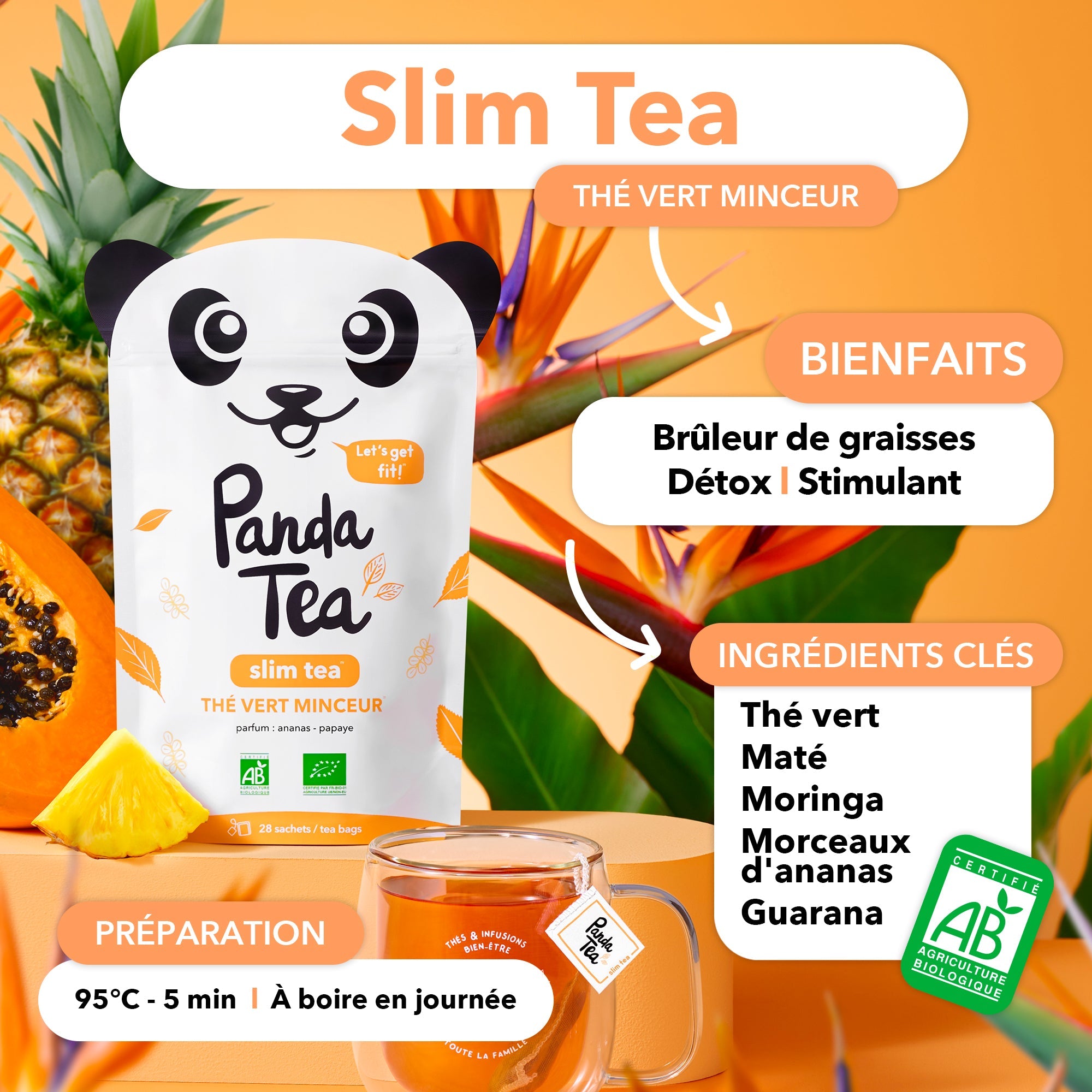 Slim Tea Ananas - Papaye