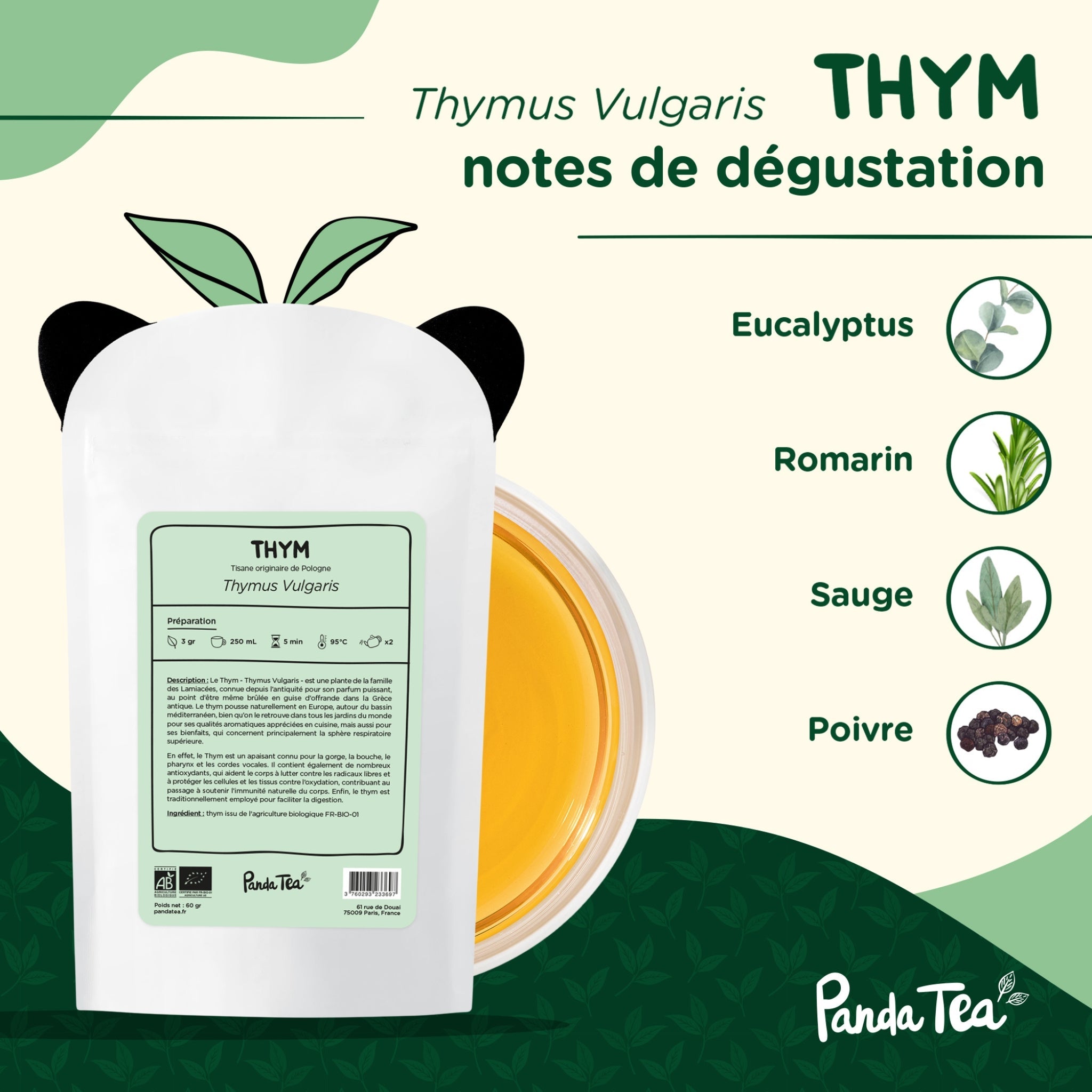 Thym Séché Bio